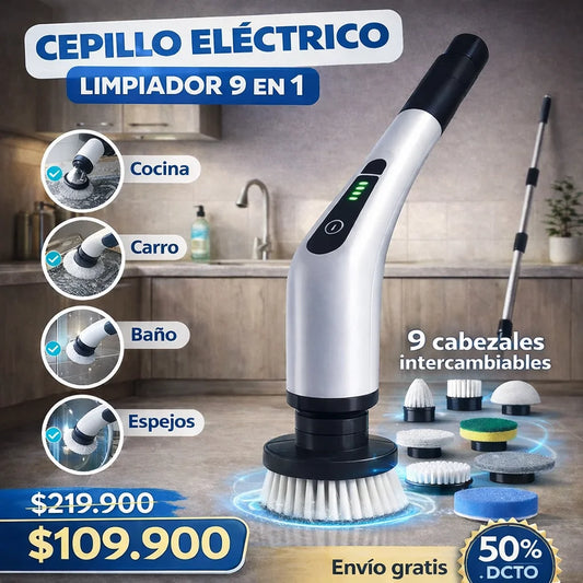 MultiClean Pro™ 9 en 1 - El Cepillo Que Hace El Trabajo por Ti