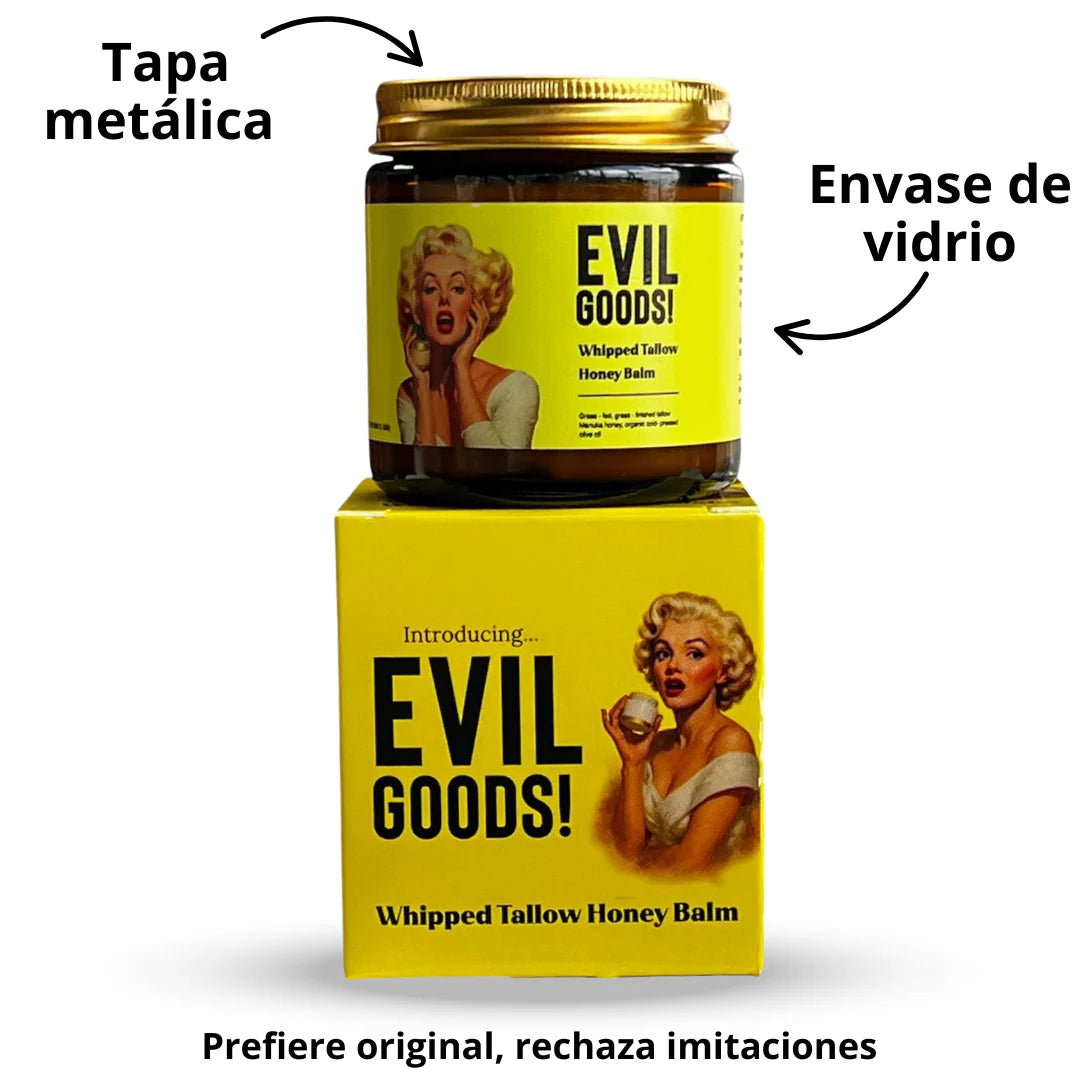 ✨ ¡Super Oferta 2026!- Evil Goods® Crema de Sebo de Res: El Secreto de Hollywood para una Piel Radiante